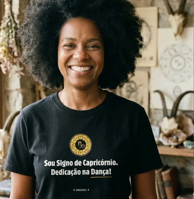 Sou Signo de Capricórnio. Dedicação na Dança