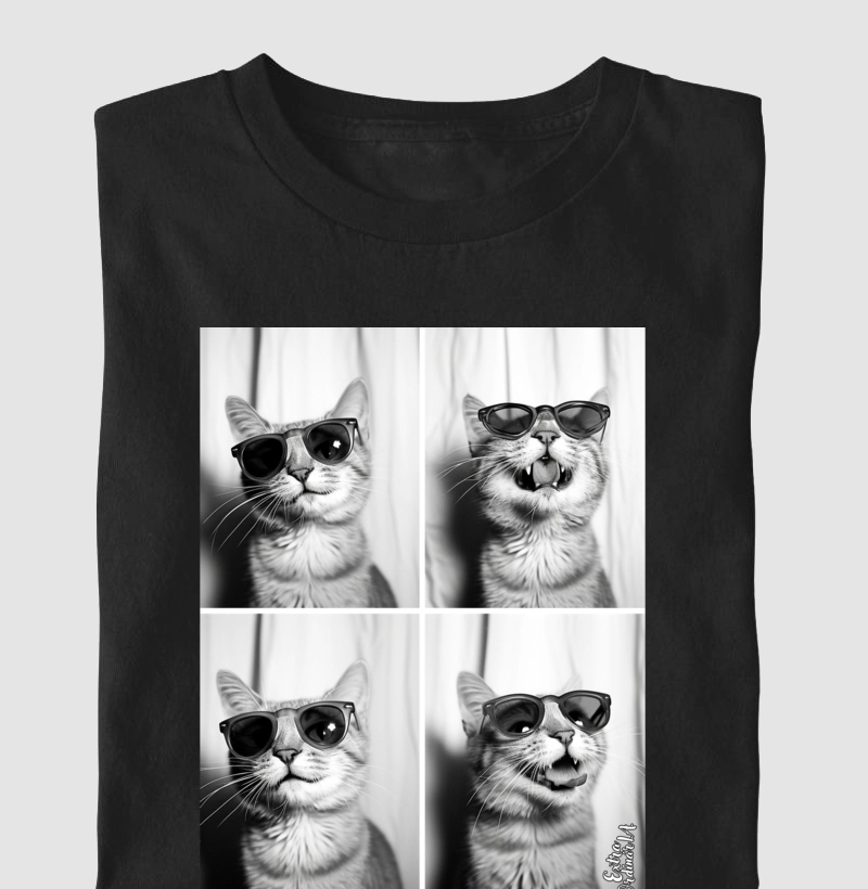 Gato de Óculos Photobooth
