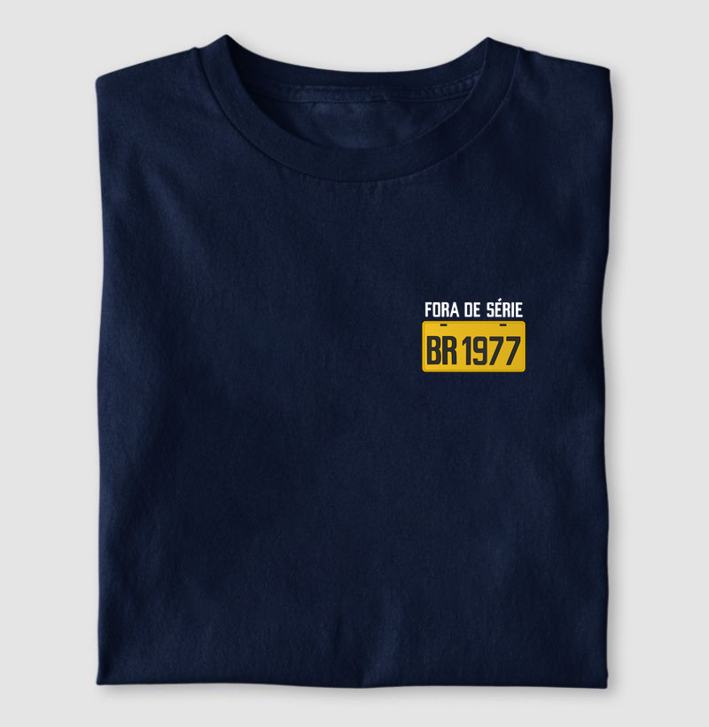 Placa Amarela 1977 - Fora de Série