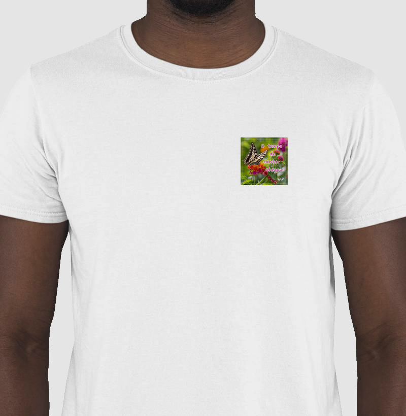  Camiseta Personalizada O Tempo de Cantar Chegou