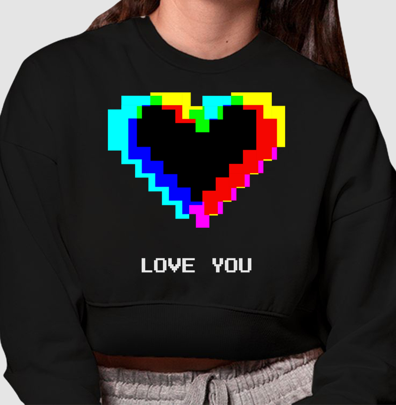 LOVE YOU – PIXEL HEART