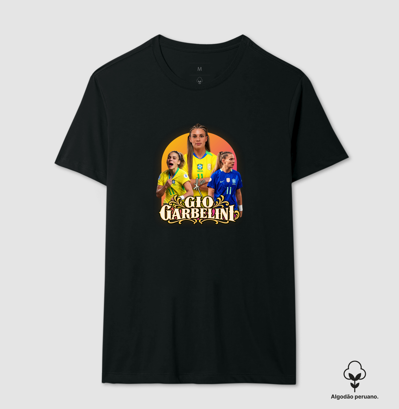 Gio Garbelini — Nova Geração do Brasil - Camiseta Algodão Peruano