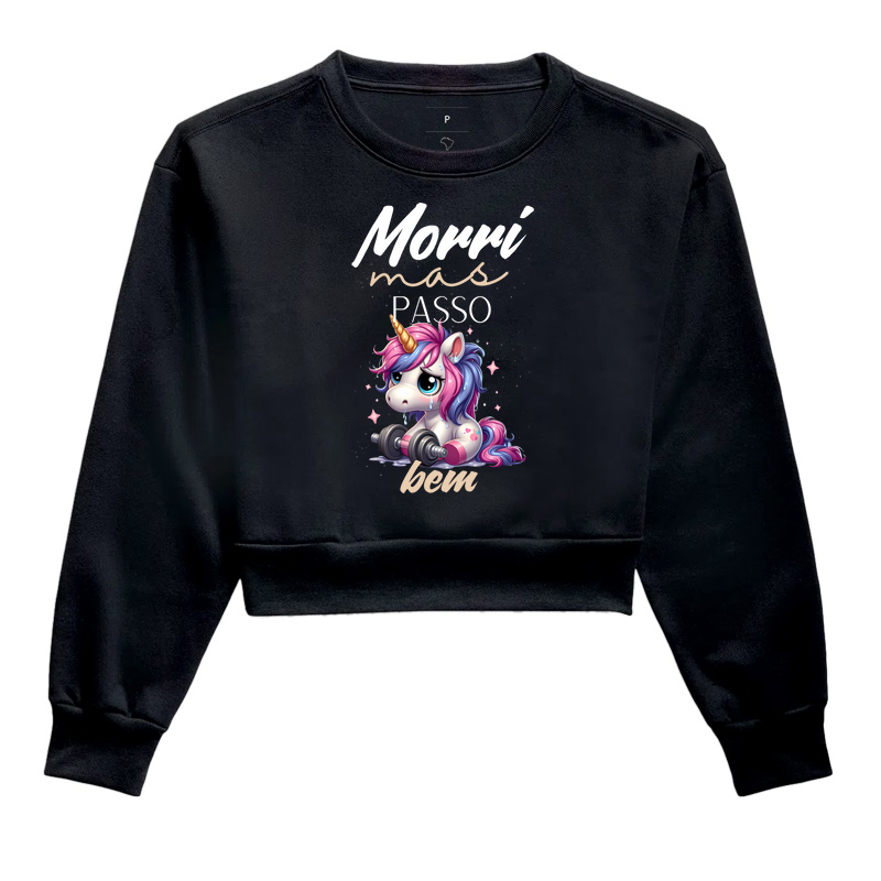 Morri, mas passo bem