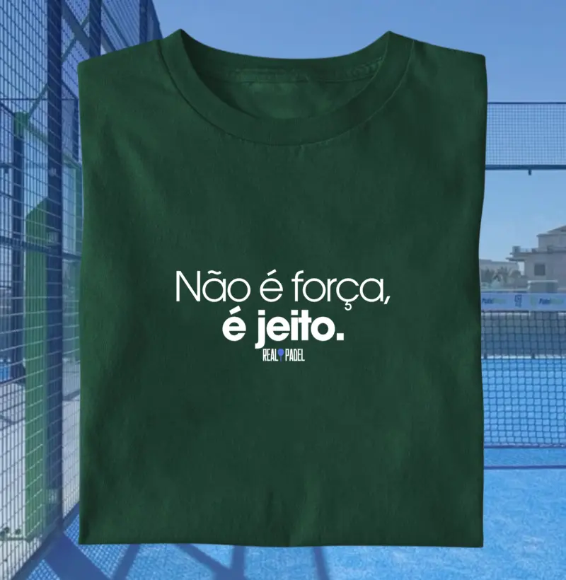 Não é força, é jeito