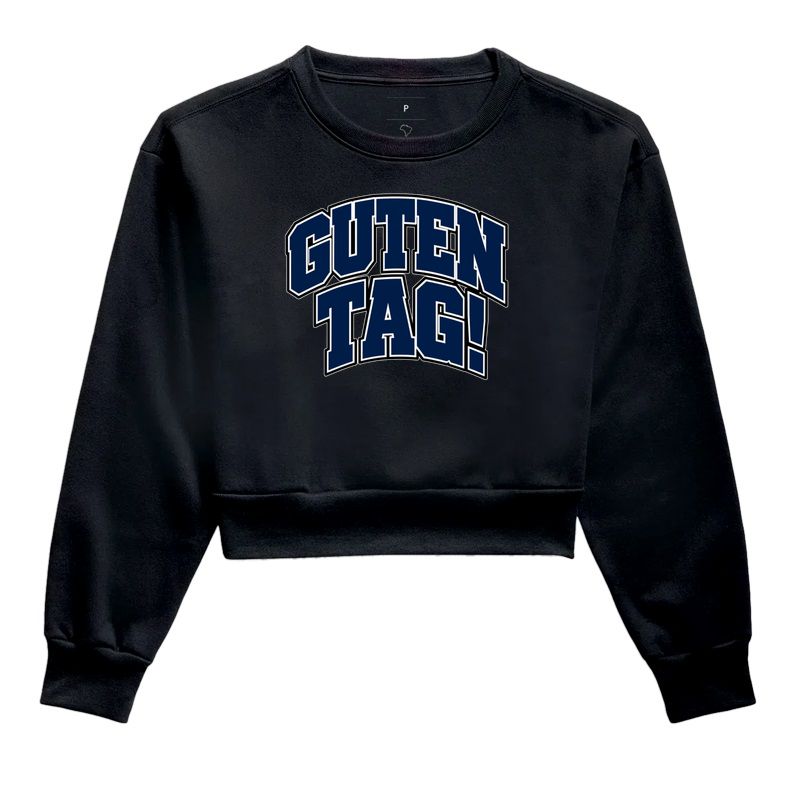 Guten Tag! — Bom Dia - Cropped Moletom
