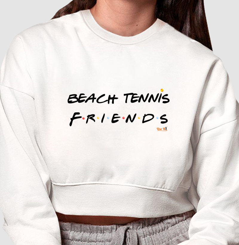Friends - Cropped Moletom
