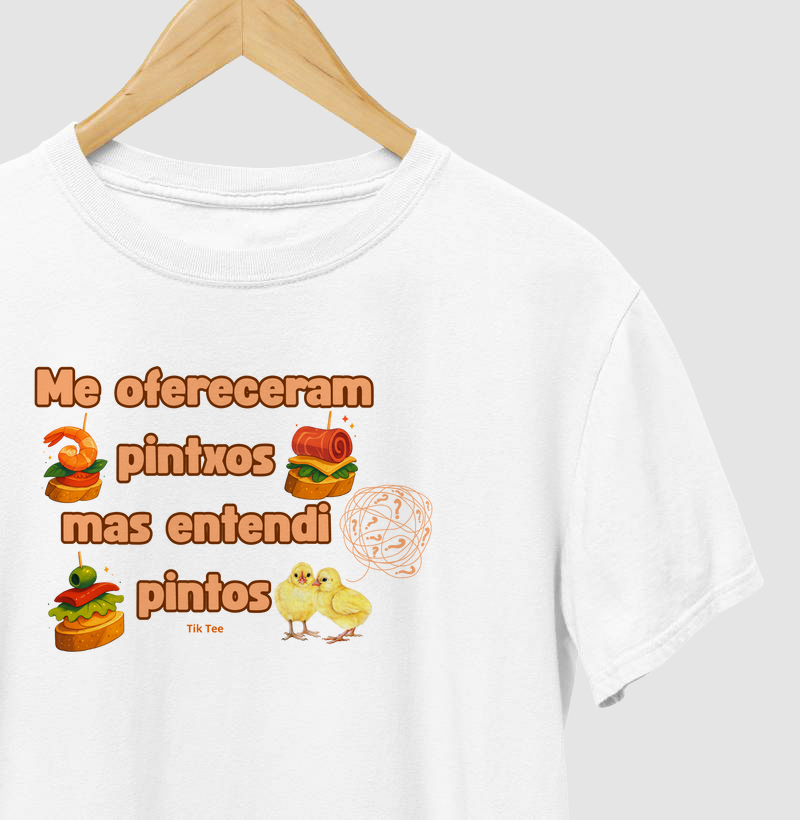 Me ofereceram pintxos