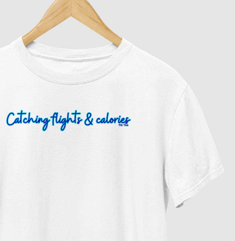 Catching flights & calories