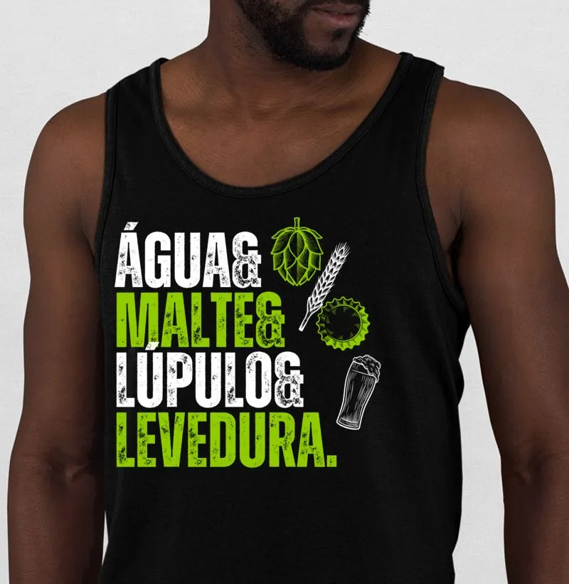 Regata Água, malte, lúpulo, levedura