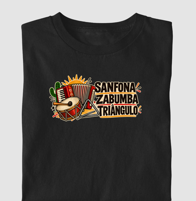 Trio forrozeiro - Camiseta