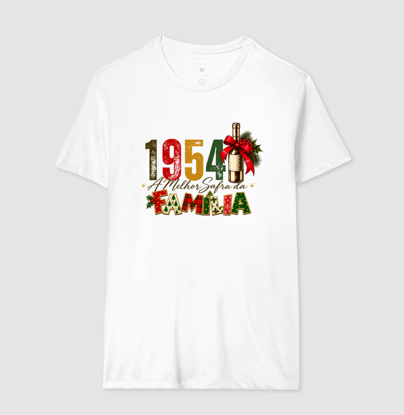 Camiseta Algodão Peruano A Melhor Safra da Família 1954