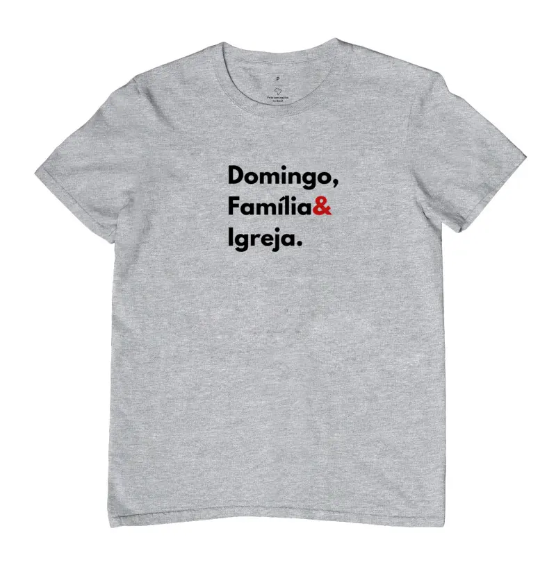 Masculina Domingo Família e Igreja