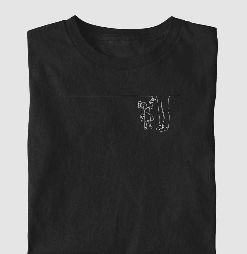 Pai e dançarinha - linha