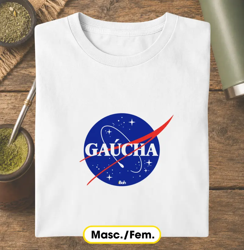Gaúcha NASA - Camiseta