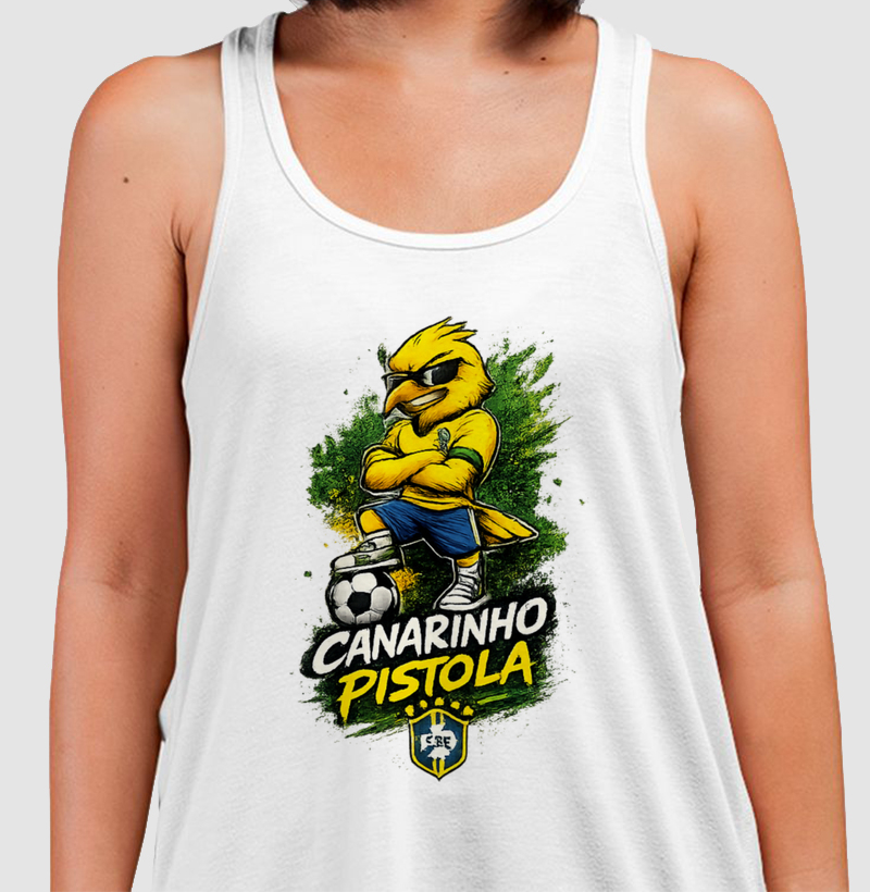 🐤🇧🇷 CANARINHO PISTOLA – A CAMISA DA TORCIDA QUE NÃO PASSA PANO