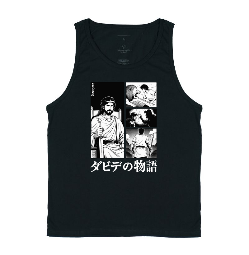 a História de Davi - Anime Style