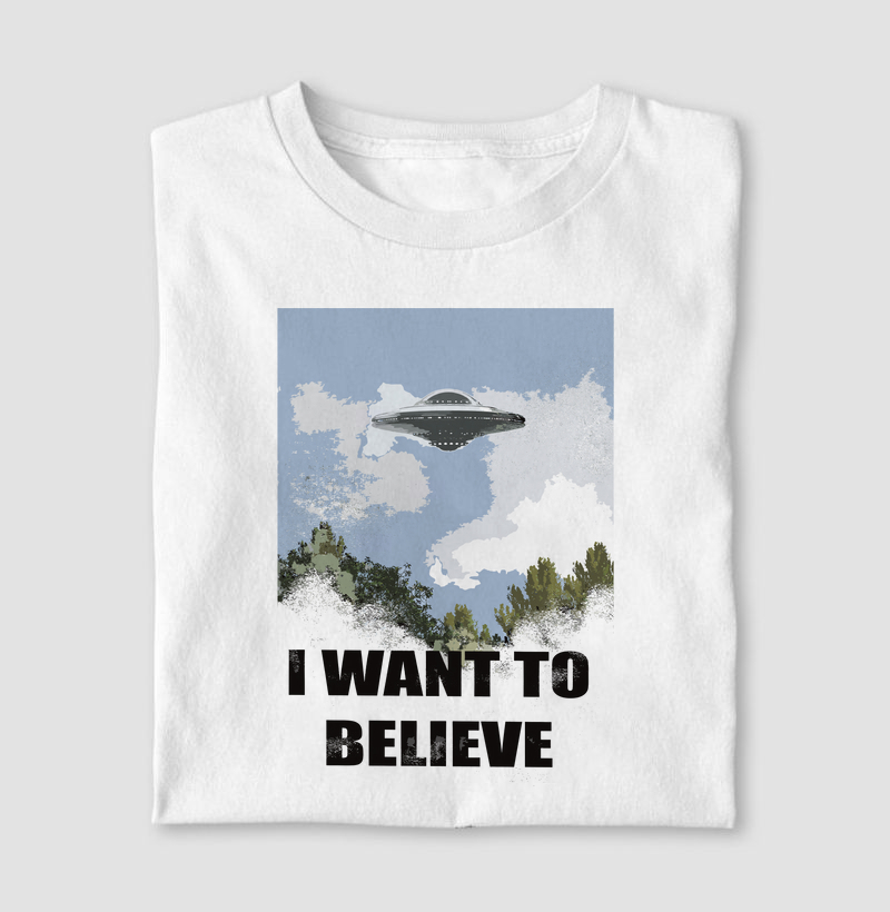 I want to believe