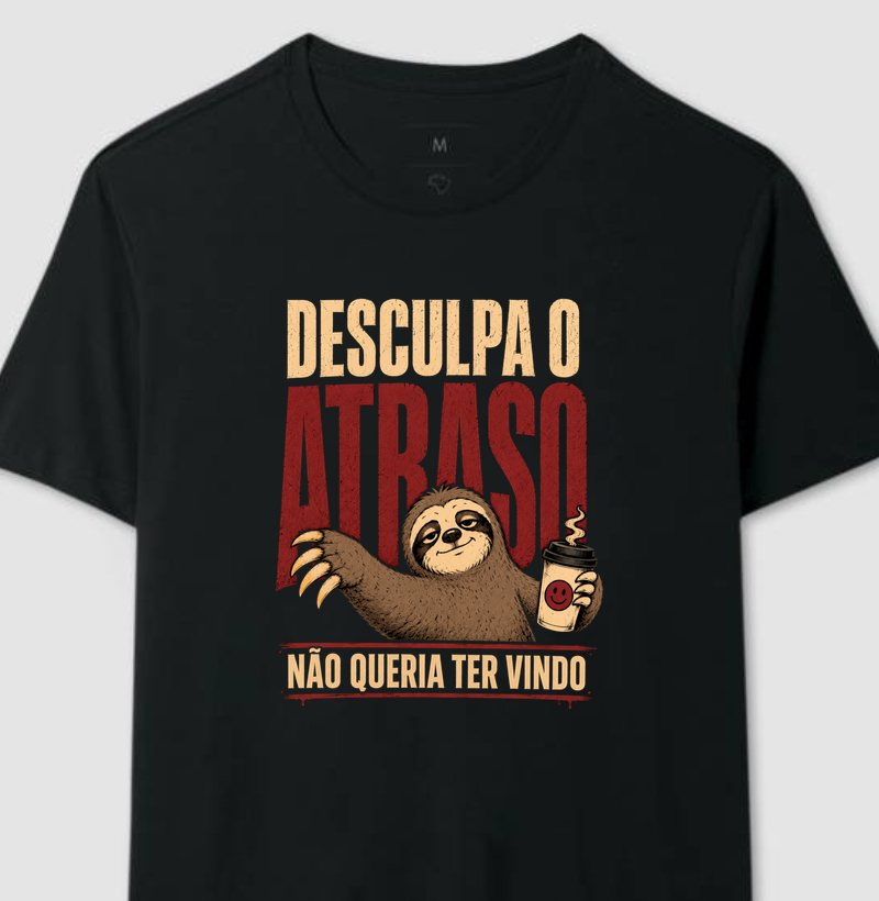 camiseta | não queria ter vindo