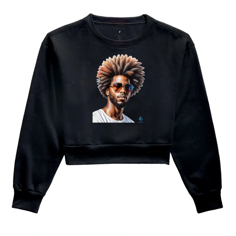 Homem Black Power - colorido