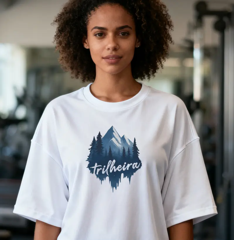 Camiseta Oversized Alma Outdoor | Lifestyle Trilheira