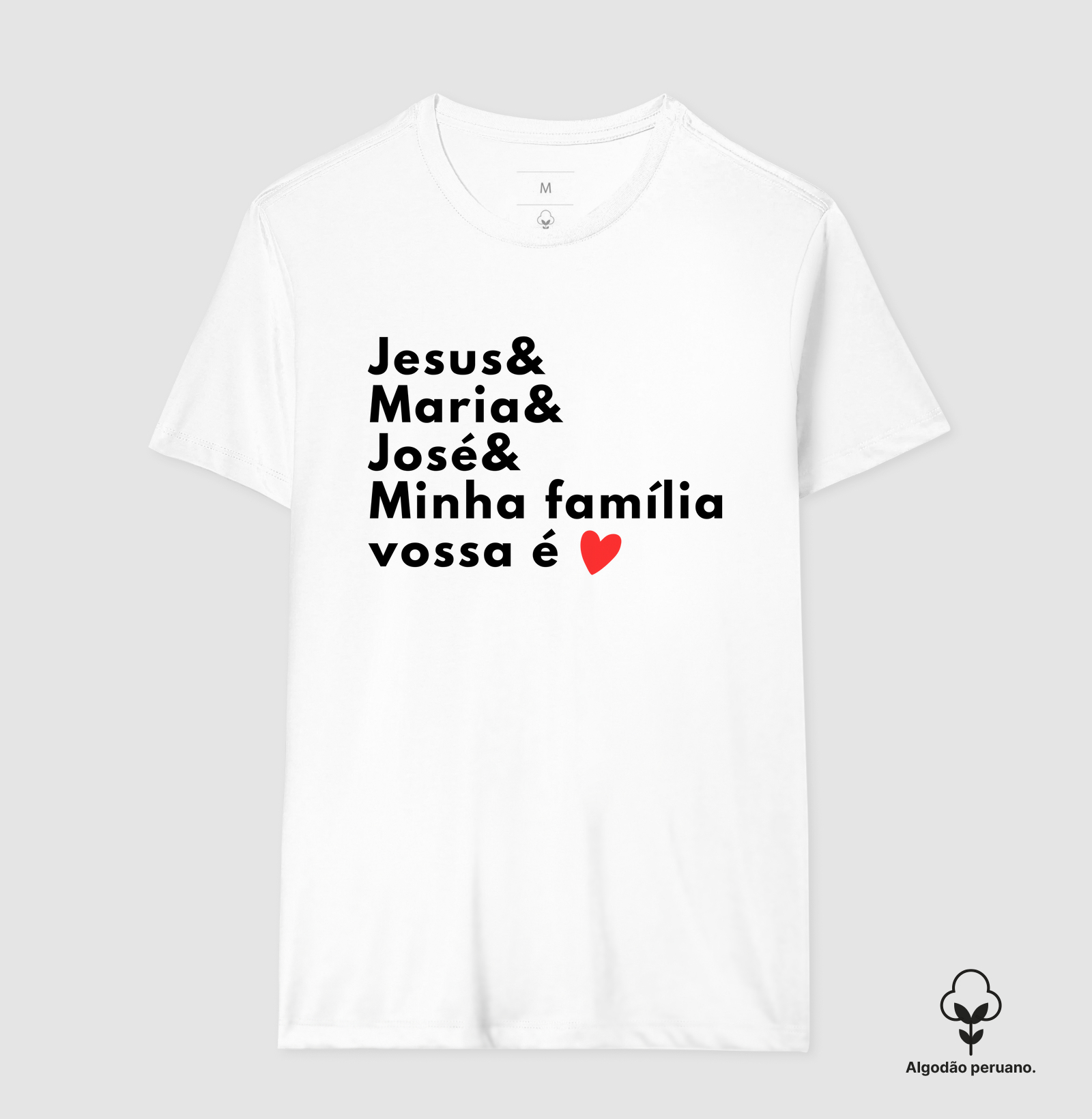 FAMILIA - Camiseta Algodão Peruano