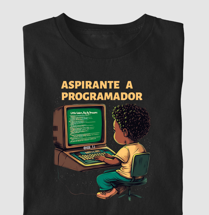 Camiseta Infantil "Aspirante a Programador" T.I