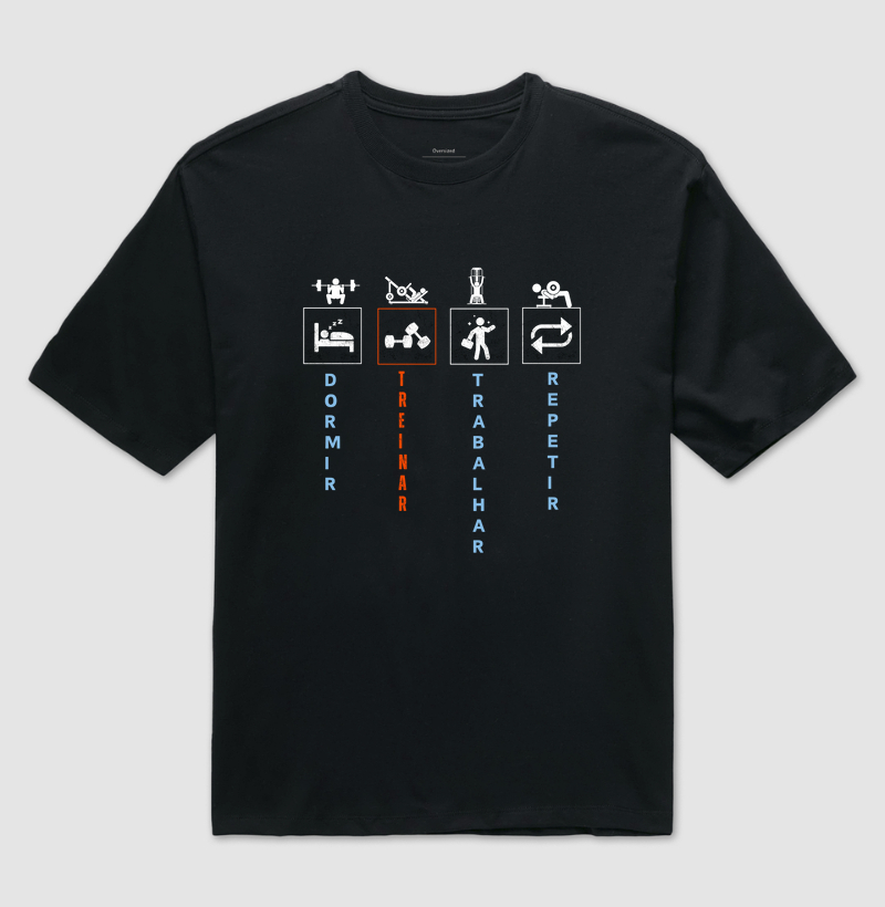 Rotina - Dormir, treinar , trabalhar e repetir