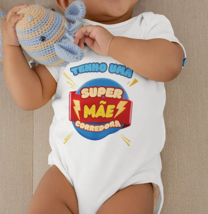 Tenho uma super mãe corredora