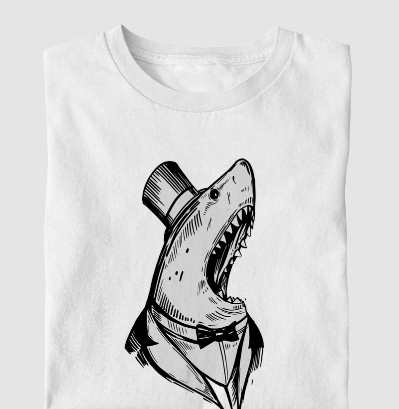 Suit Shark - Camiseta