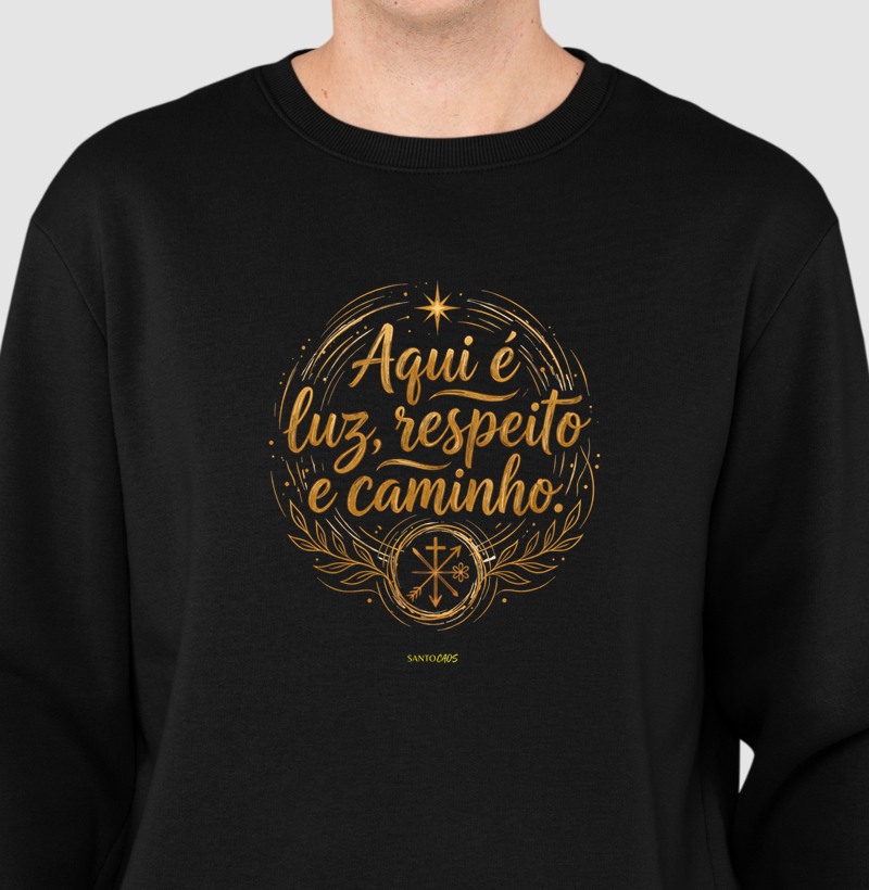 Luz, Respeito e Caminho — O Mantra do Terreiro