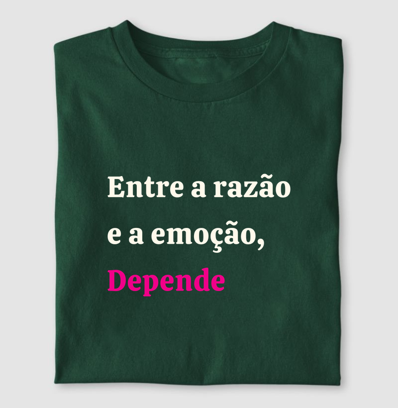 Entre razão e emoção