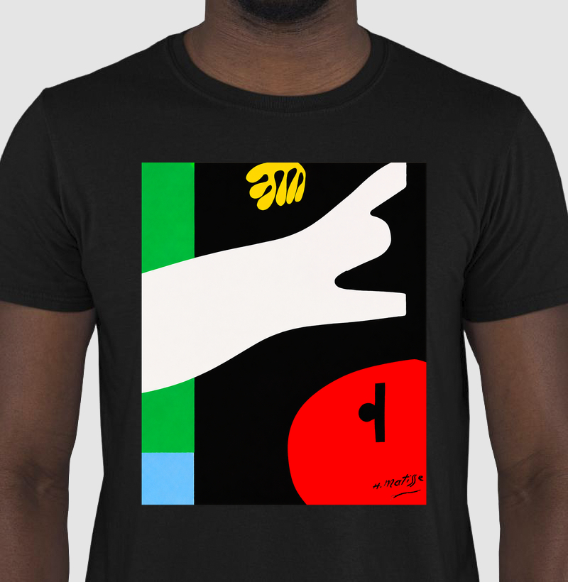 Camiseta Henri Matisse Série Jazz 