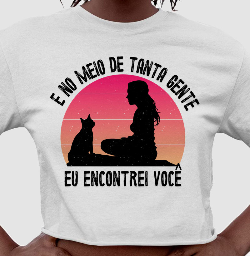 E no meio de tanta gente