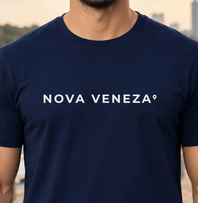 Nova Veneza | Pin GO - Camiseta