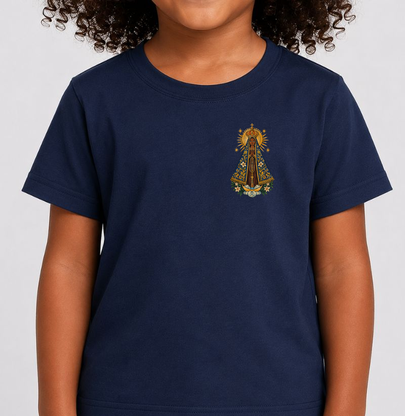 A Padroeira no Peito - Camiseta Infantil