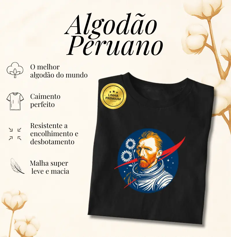 Algodão Peruano - Astro Gogh