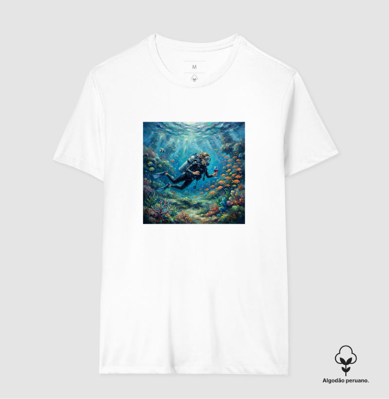 Deep  Sea Woman  - ALGODÃO PERUANO