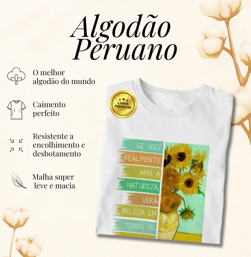 Algodão Peruano - Visão de Girassol