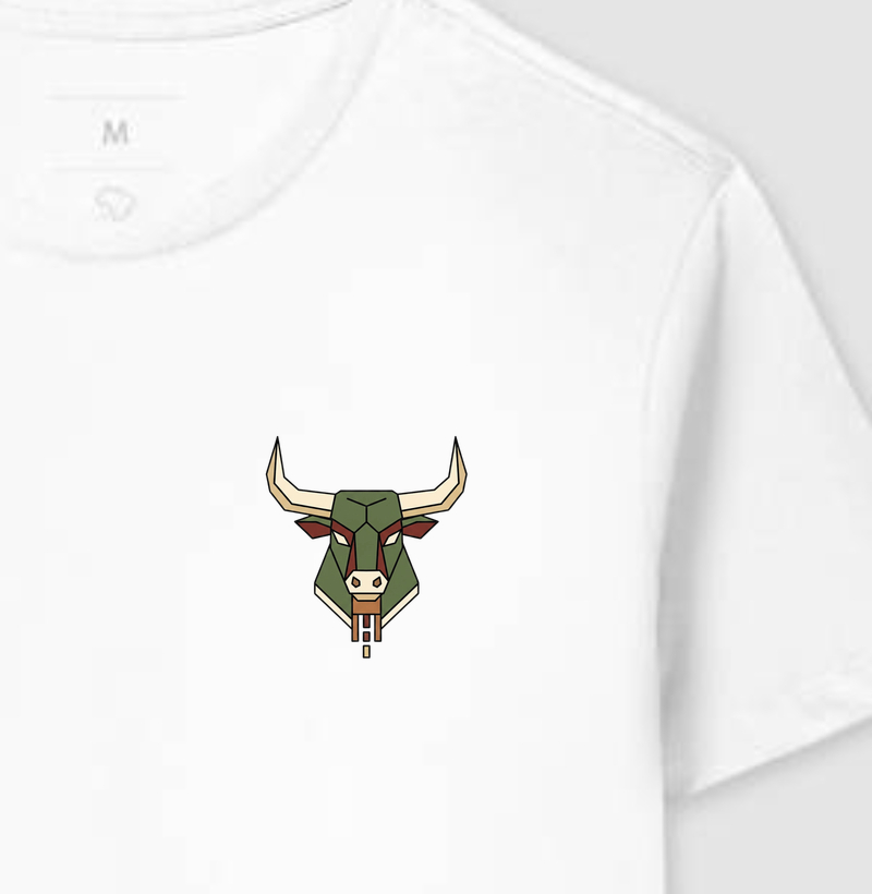 Signo de Touro - Minimalista Geométrico