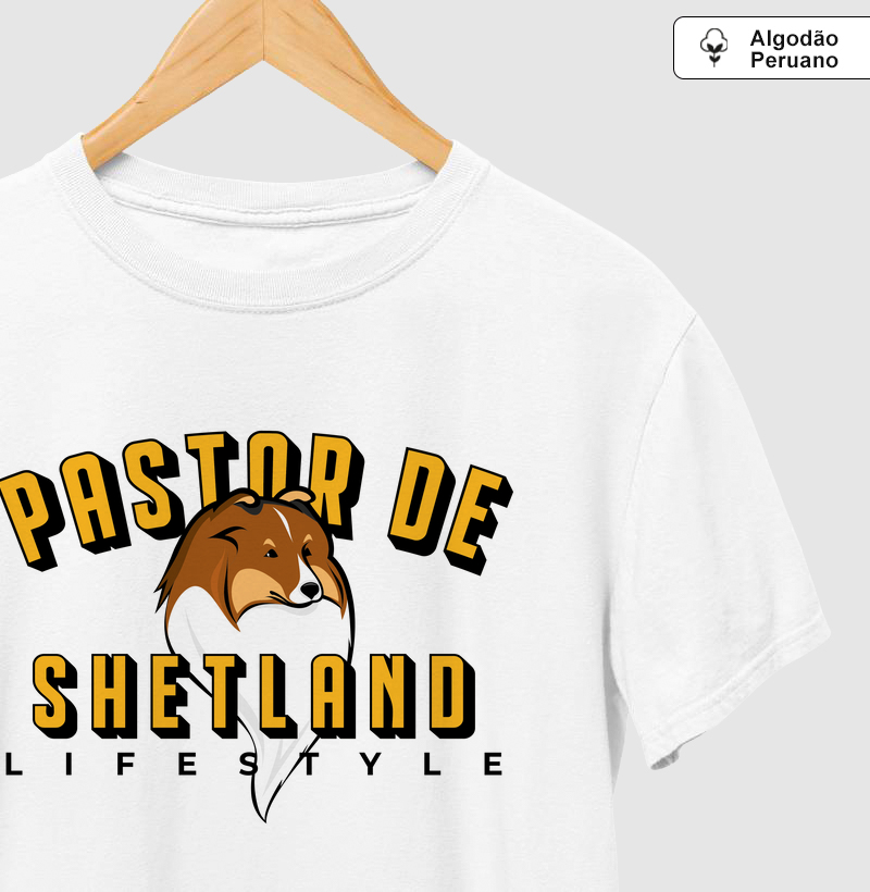 Rosto Pastor de Shetland