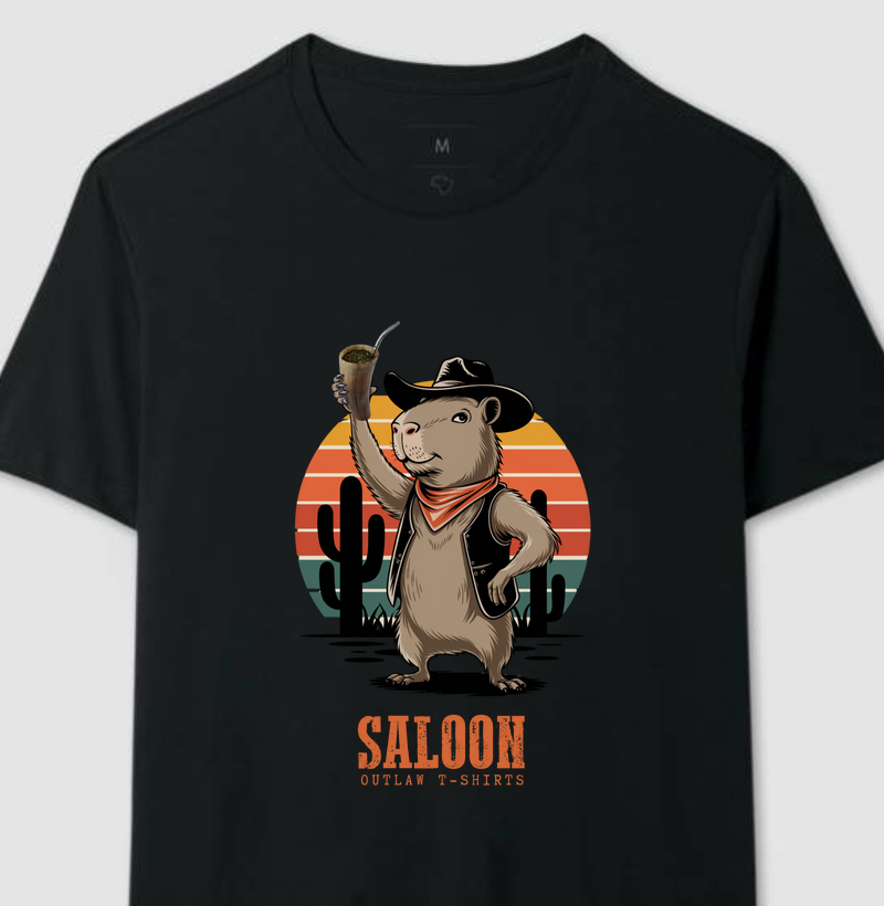 Saloon - Capivas Tereré Vintage Escura