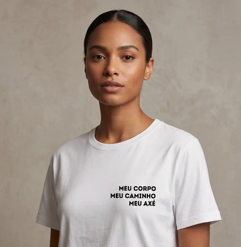 Meu corpo, meu caminho, meu axé