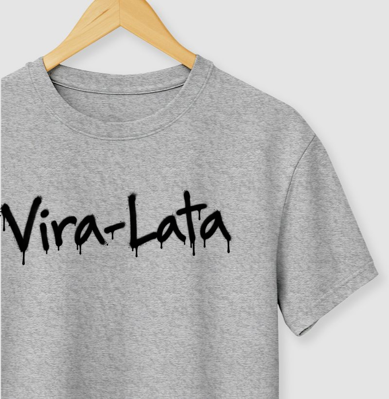 Vira-Lata em Grafite - Camiseta
