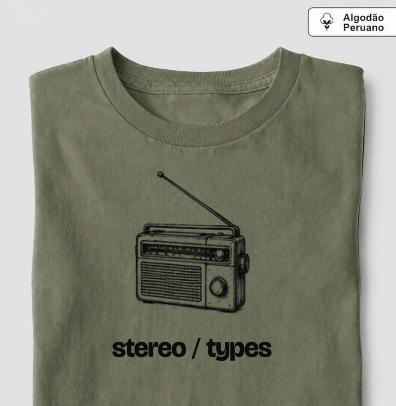 Rádio Portátil · Ilustrado · STEREO TYPES