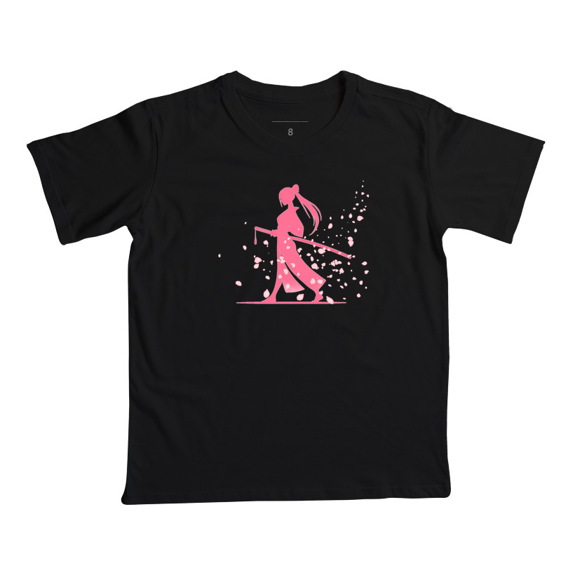 Guerreira das Pétalas - Camiseta Infantil