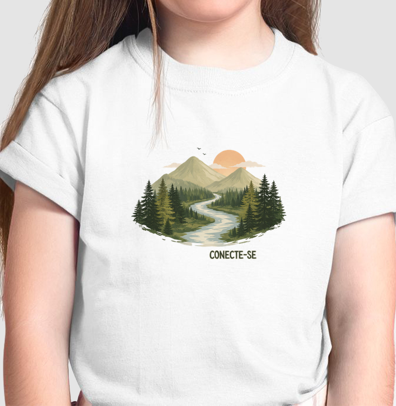 Camiseta Infantil Conecte-se