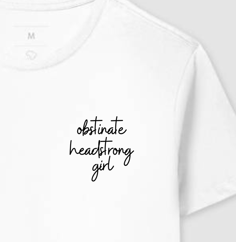 Obstinate headstrong girl Jane Austen