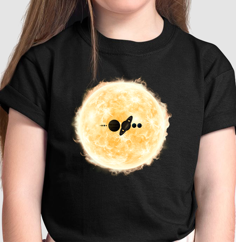 Solar System Proportional Sizes