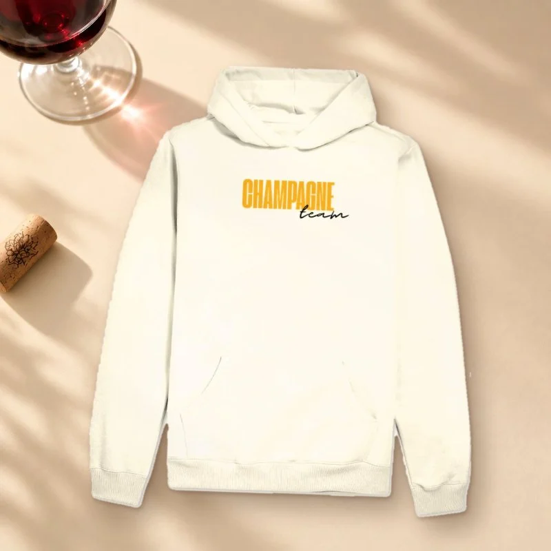 Moletom Champagne Team - Hoodie Moletom