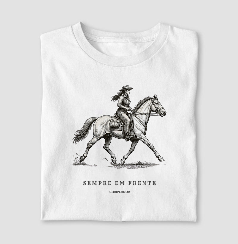 Camiseta CAMPEADOR | Sempre em Frente